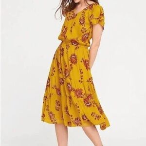 Yellow Flower Dress